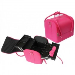 Geanta-cosmetica-makeup-manichiura-de umar- roz Genti / valize trolere